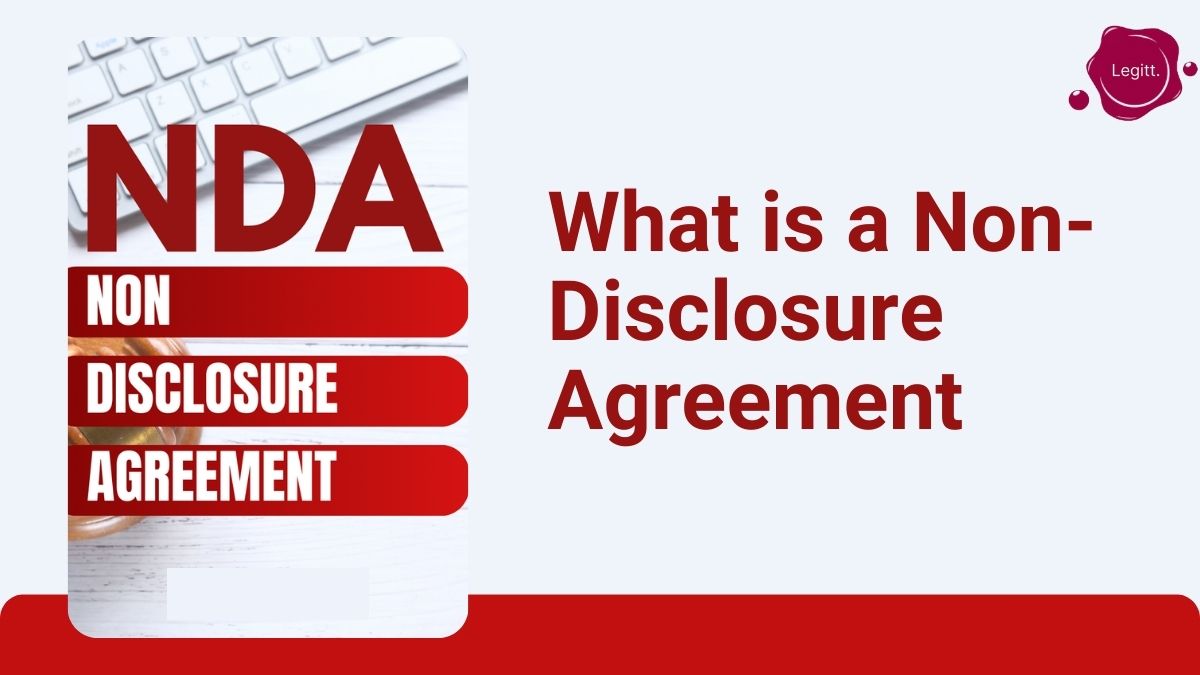 What is a Non-Disclosure Agreement