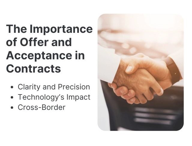 The Importance of Offer and Acceptance in Contracts - 1