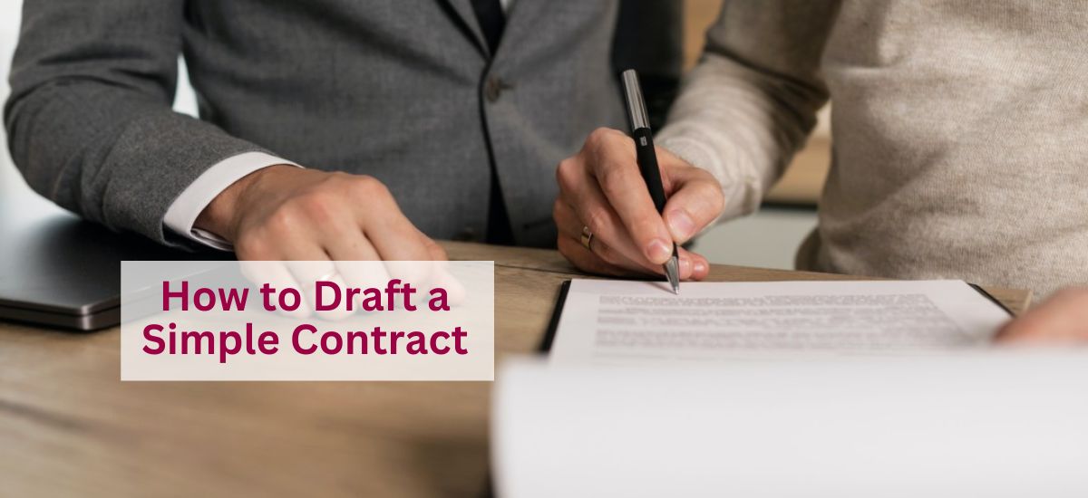 How to Draft a Simple Contract