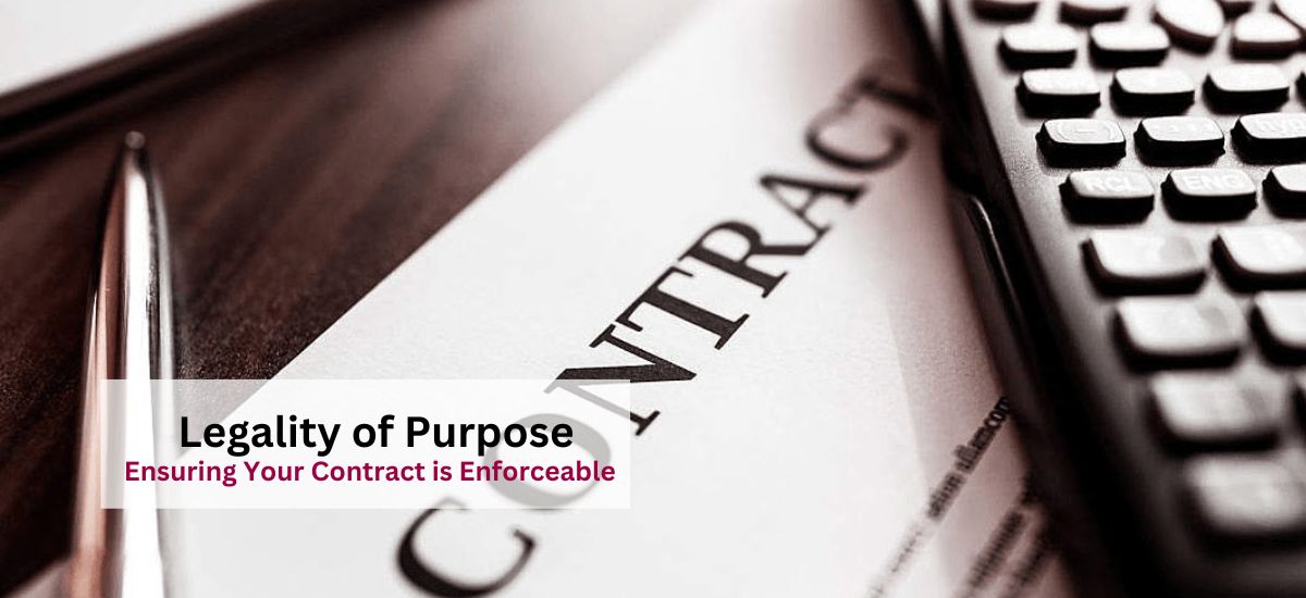 Legality of Purpose in Contract Law