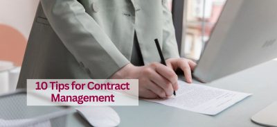 10 Tips for Contract Management
