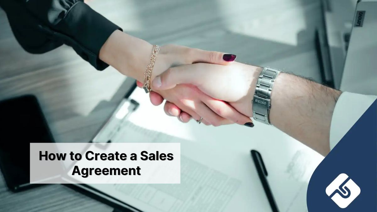 How to create a Sales Agreement