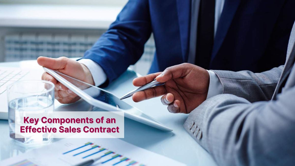 Key Components of an Effective Sales Contract