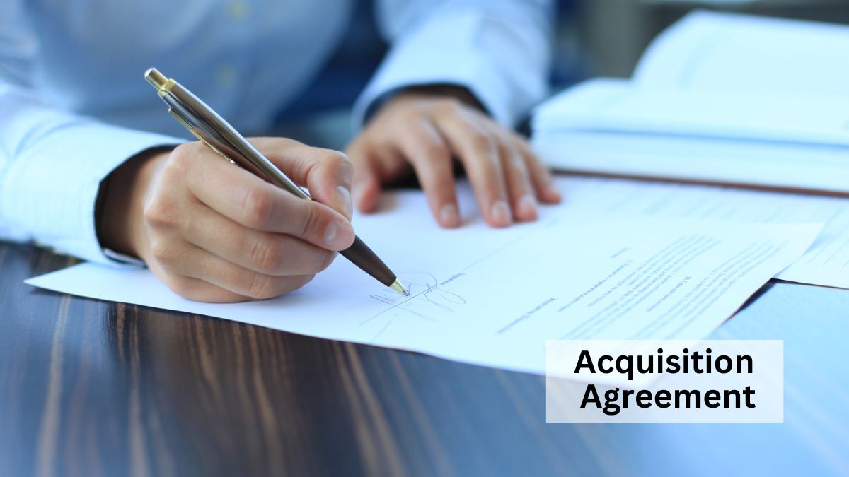 Creating an Acquisition Agreement