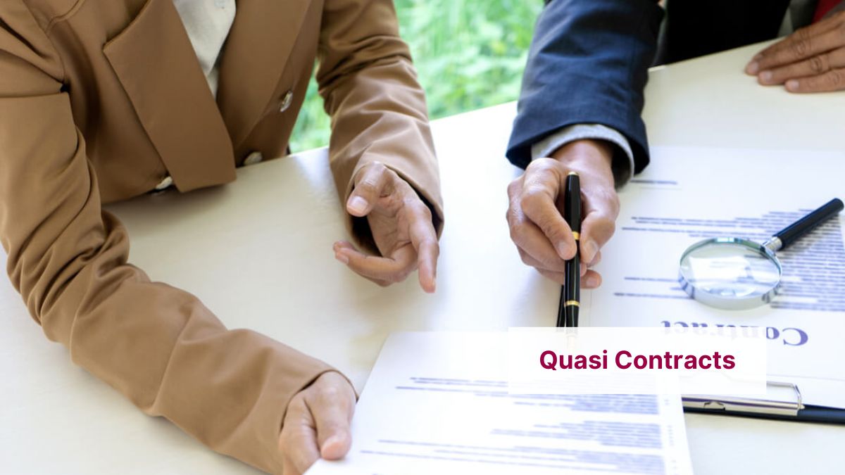 Quasi Contracts