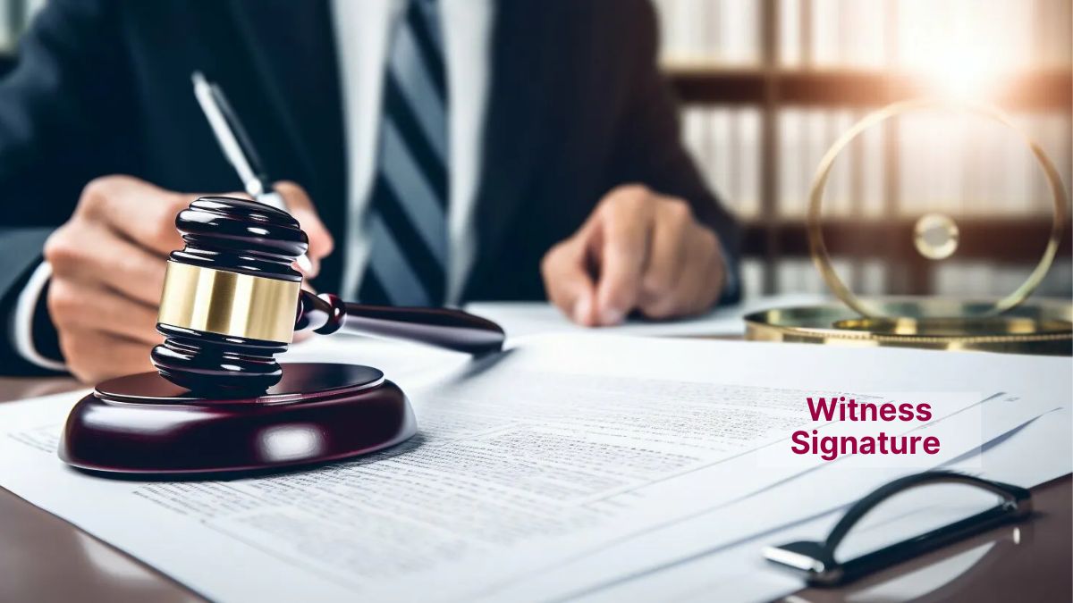 Importance of a Witness Signature