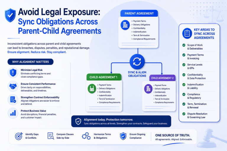Avoid Legal Exposure: Sync Obligations Across Parent-Child Agreements