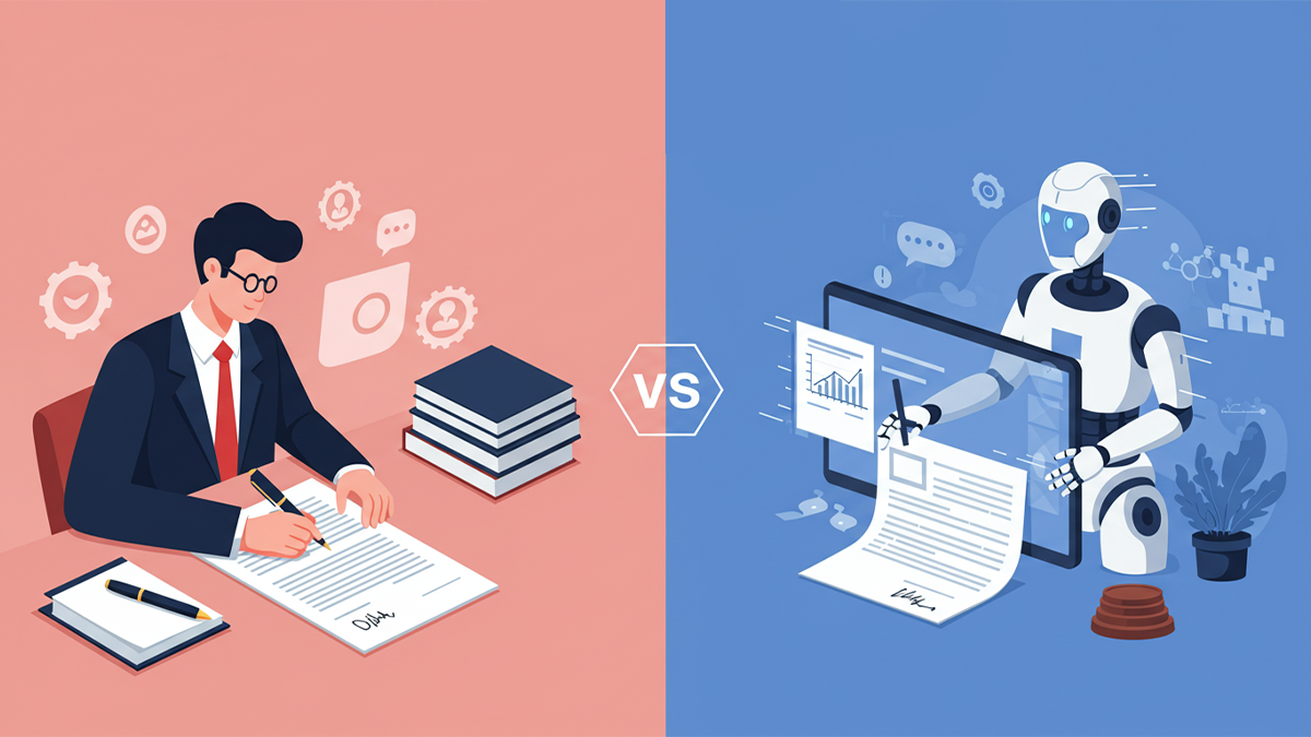How AI Contract Drafting Software Beating Humans