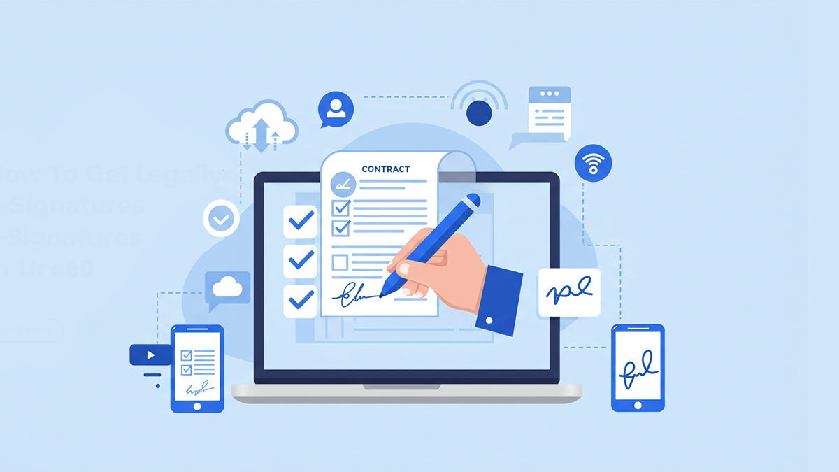 Free e signature lets you get legally binding contracts in seconds