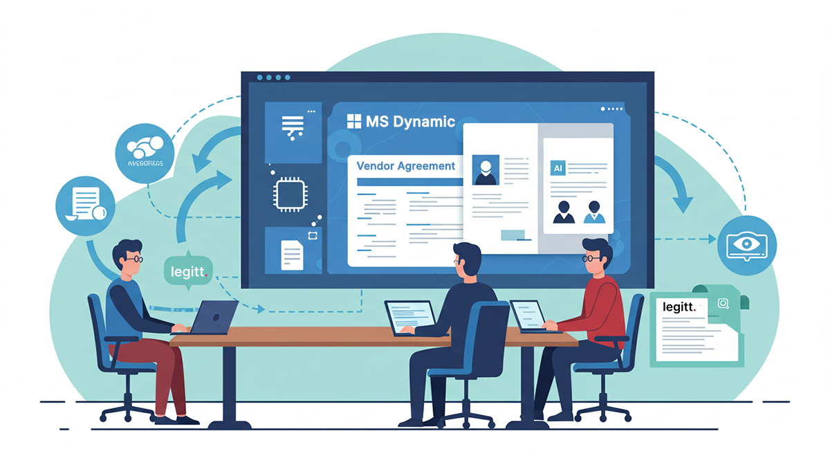 Automating Vendor Contracts in MS Dynamics with Legitt AI