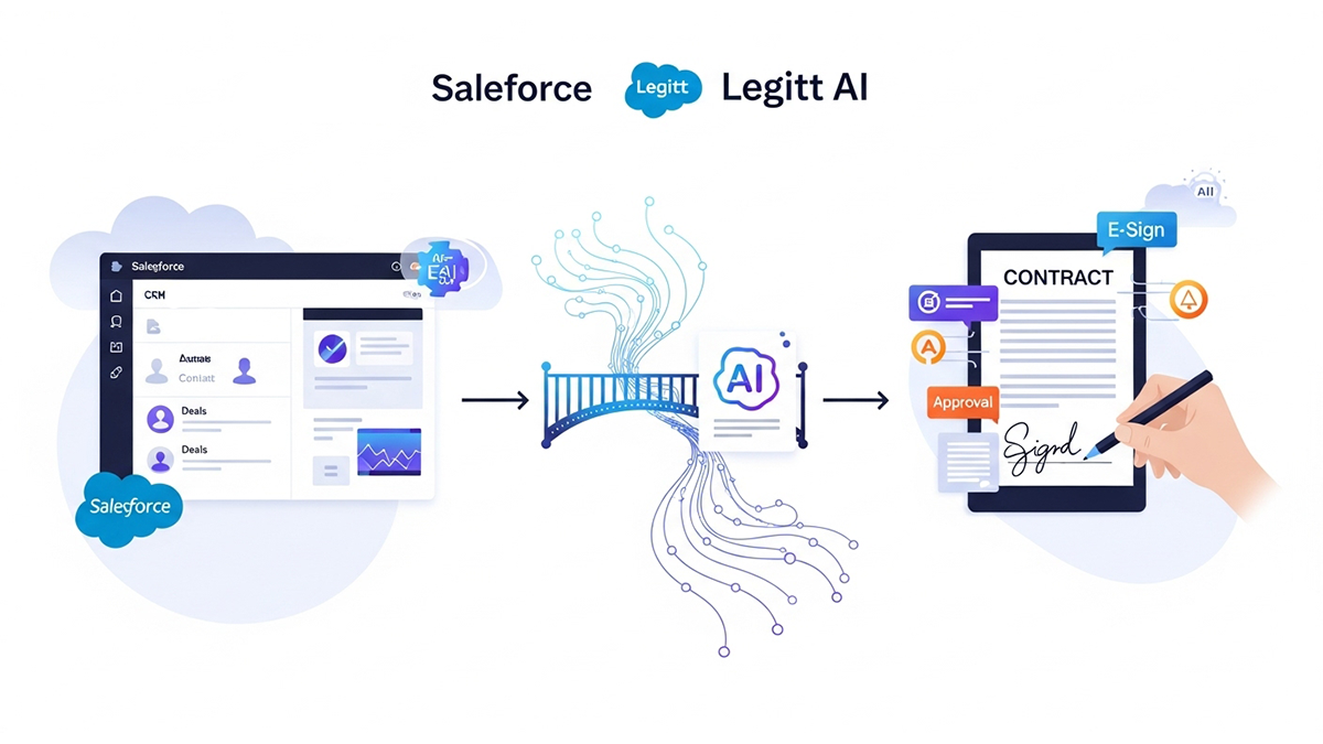 Salesforce Contract Management Simplified with Legitt AI
