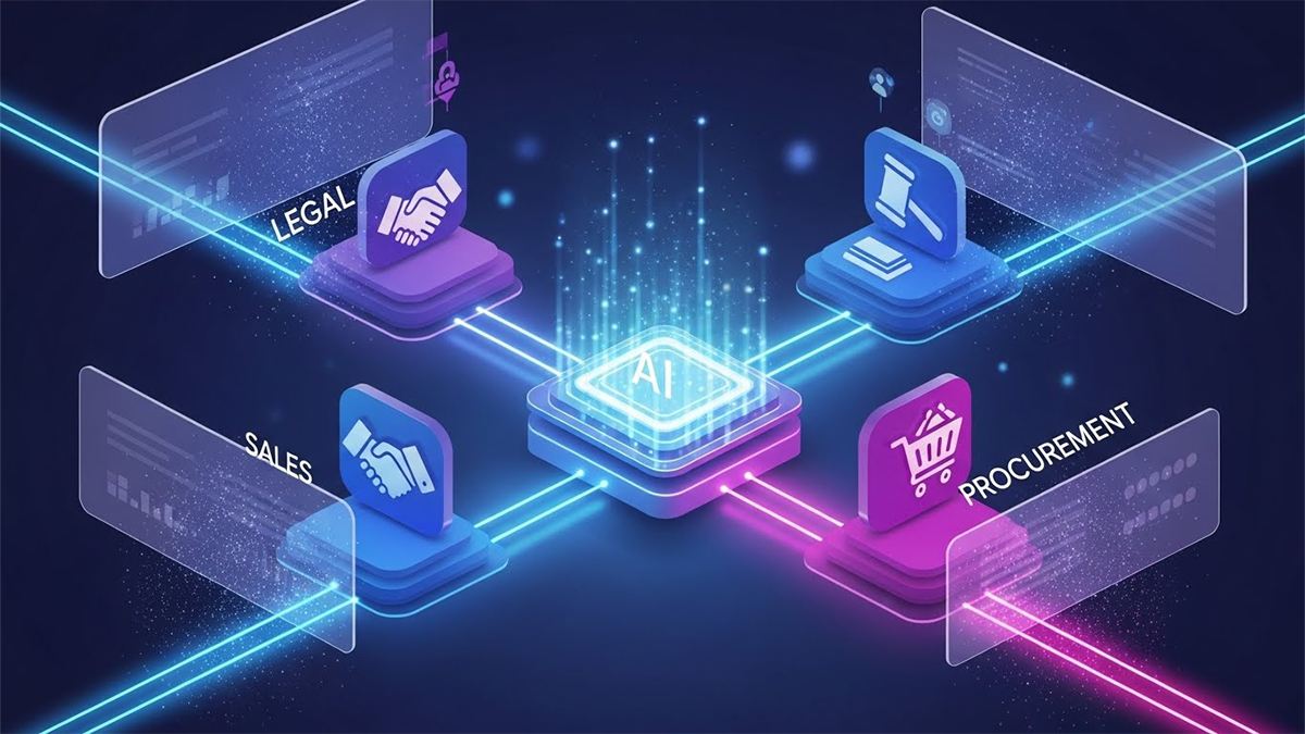 AI reducing legal friction between sales legal and procurement teams