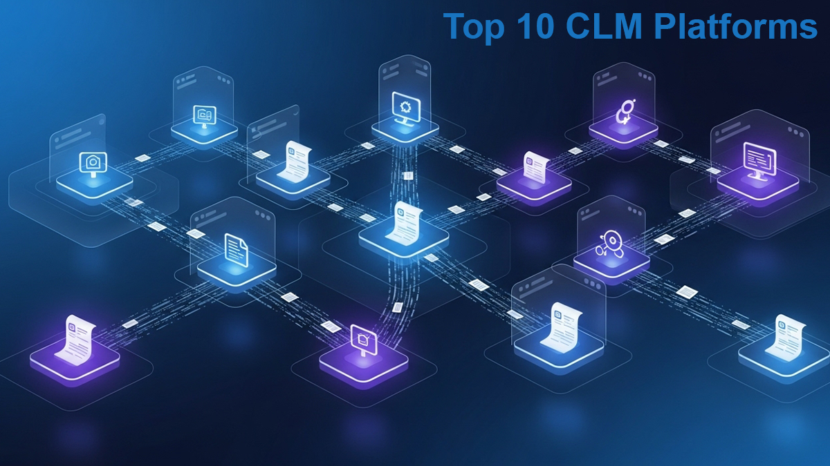 Top 10 CLM platforms to watch in 2026 for contract lifecycle management