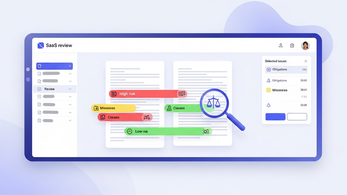 AI detecting evergreen clauses in contracts during automated document review