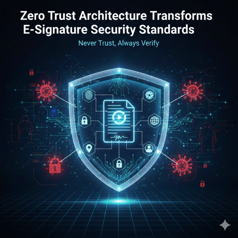 Zero Trust Architecture: Transforming E-Signature Security in 2026