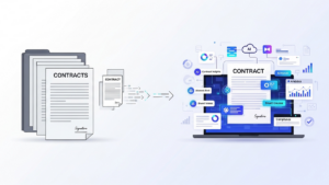 AI-native contract intelligence platform analyzing digital contracts and transforming static agreements into actionable business insights