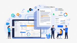 AI-native contract intelligence integrated with Salesforce to analyze contracts, extract terms, and improve revenue and contract management