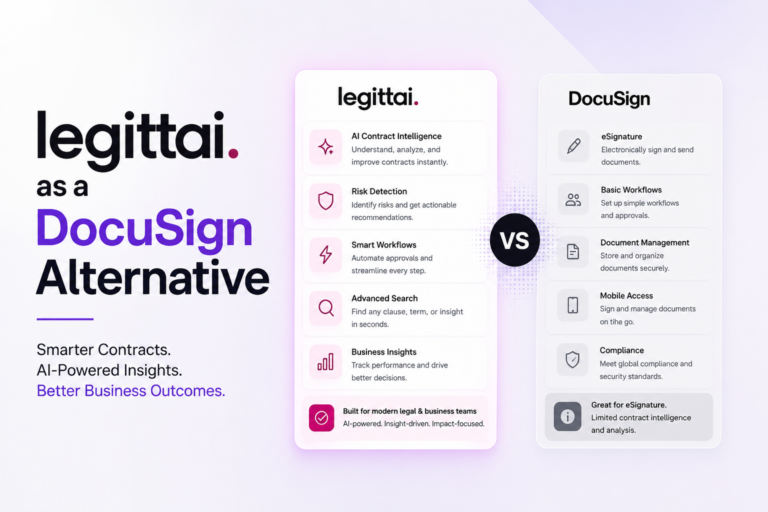 Legitt AI as a DocuSign Alternative