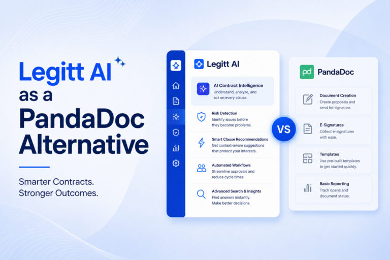 Legitt AI as a PandaDoc Alternative
