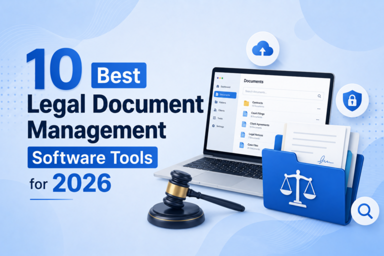 10 Best Legal Document Management Software Tools for 2026