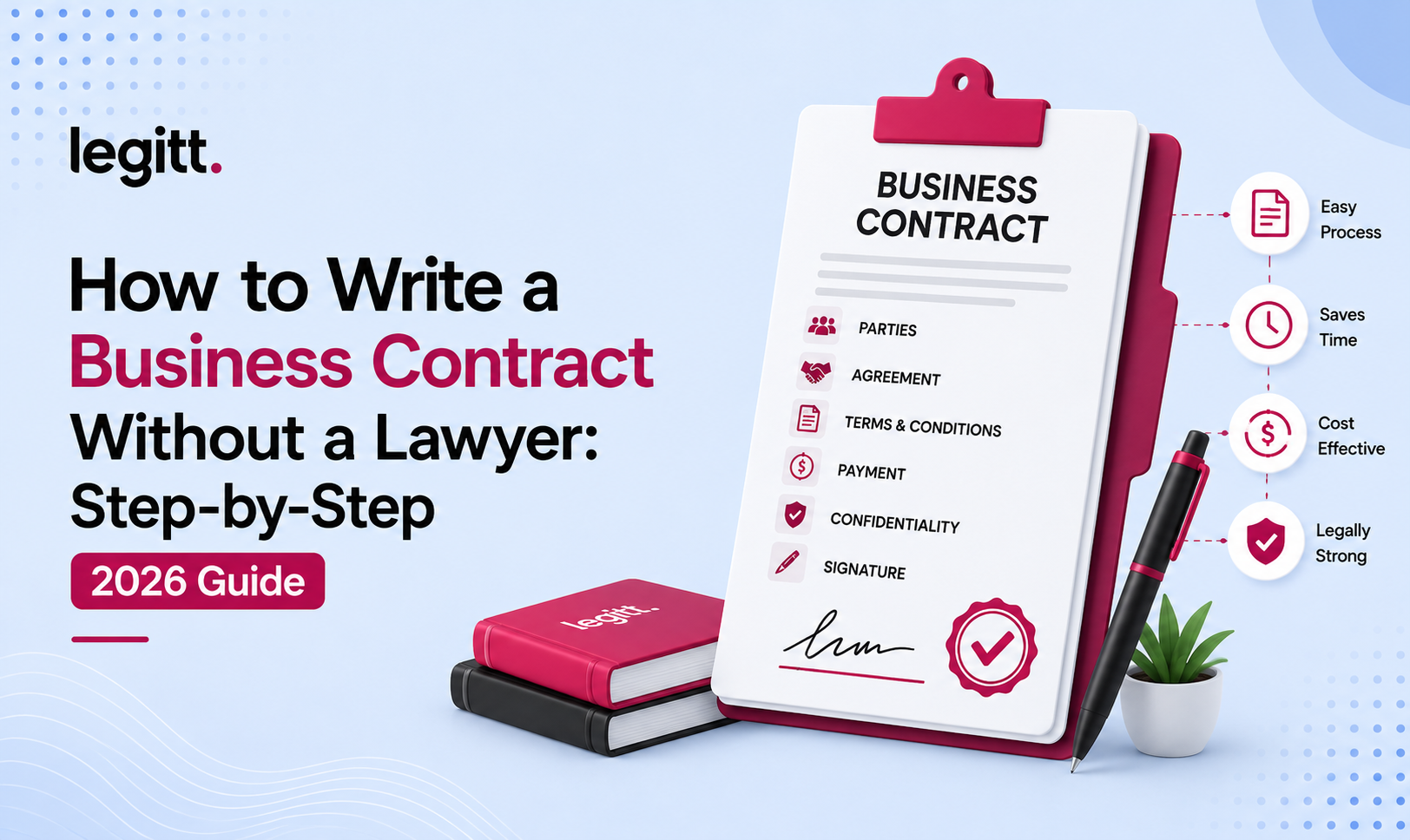 How to Write a Business Contract Without a Lawyer: Step-by-Step 2026 Guide