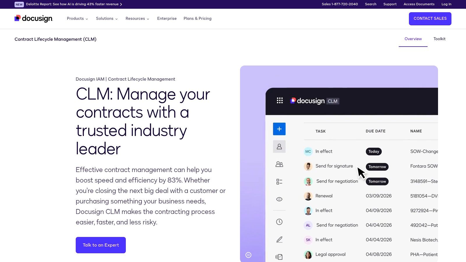 DocuSign CLM