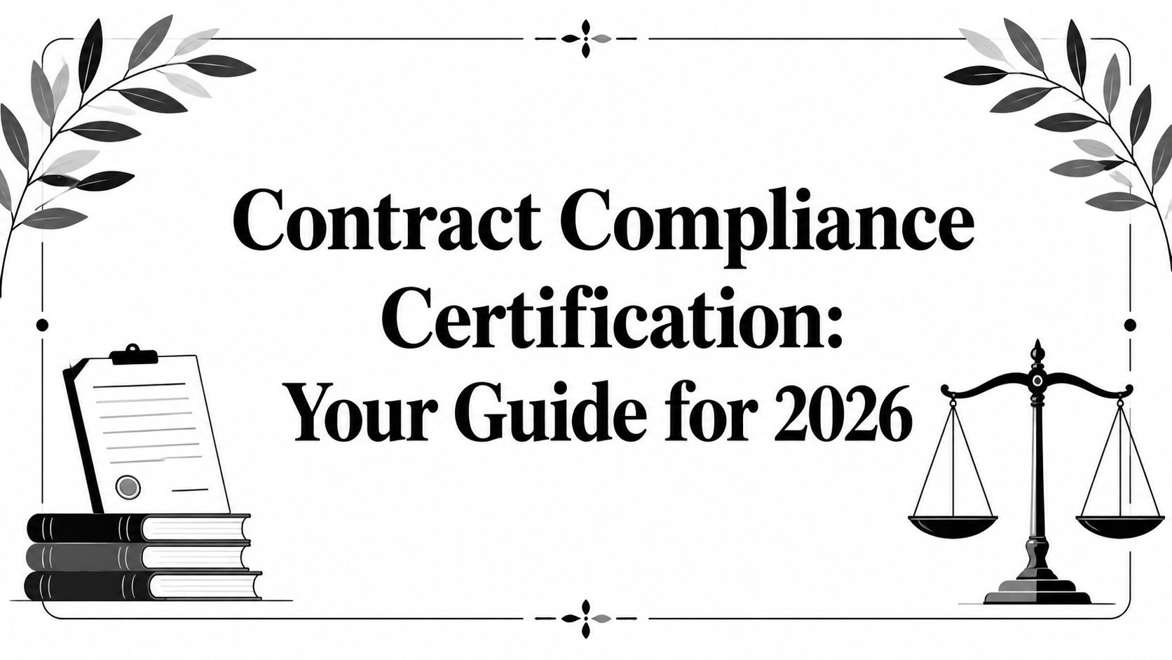 Contract Compliance Certification: Your Guide for 2026