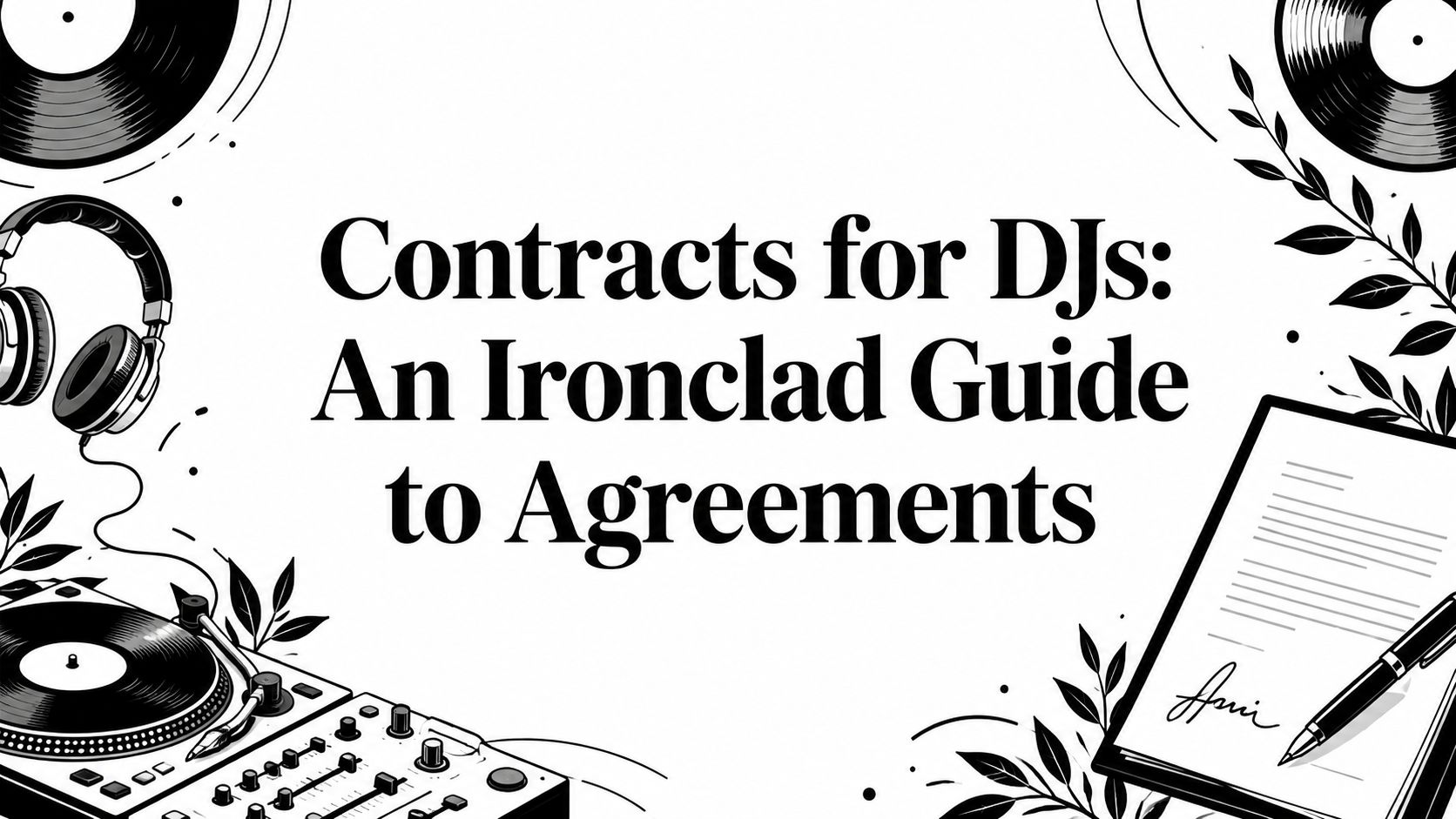 Contracts for DJs: An Ironclad Guide to Agreements