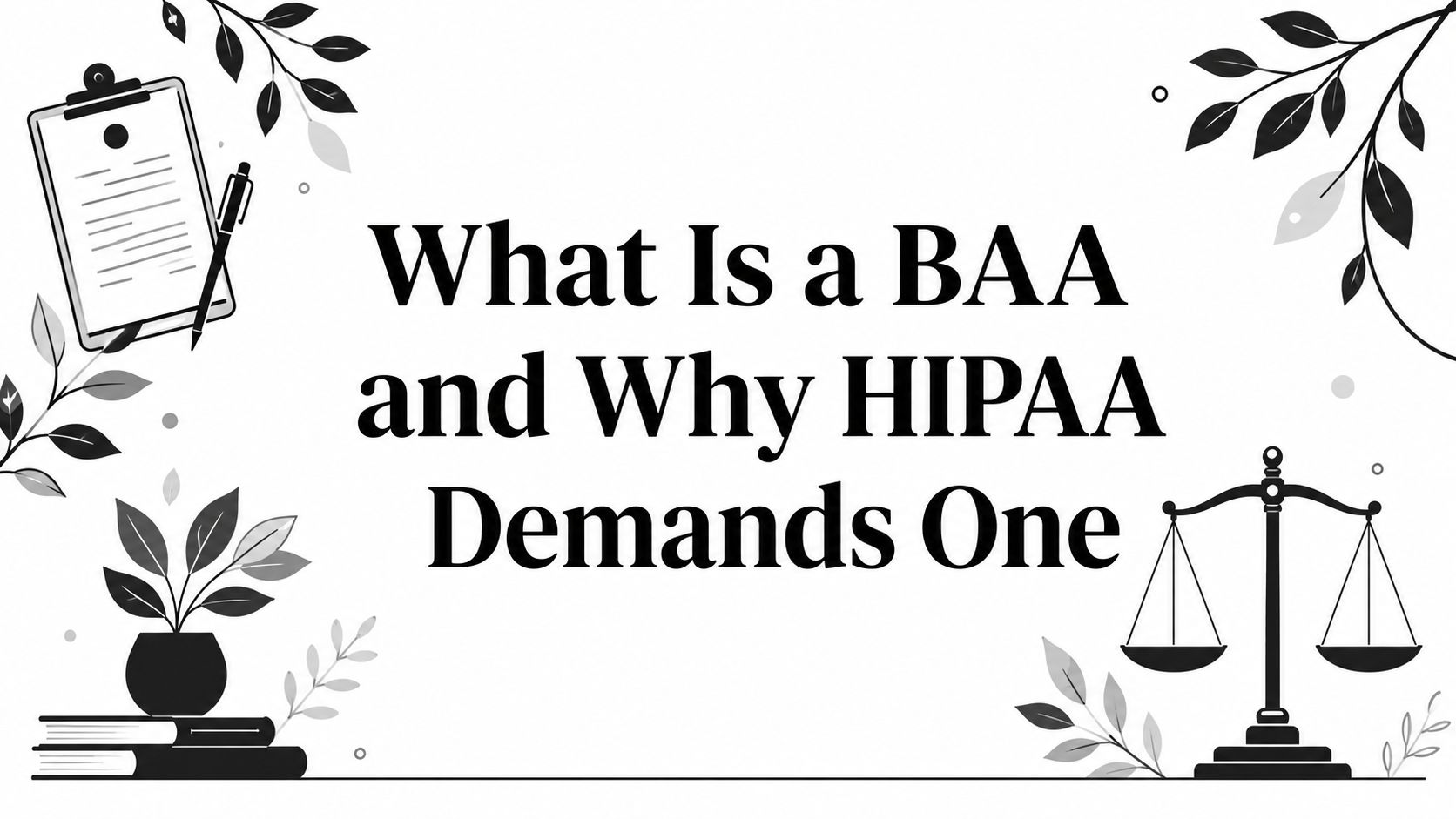 What Is a BAA and Why HIPAA Demands One