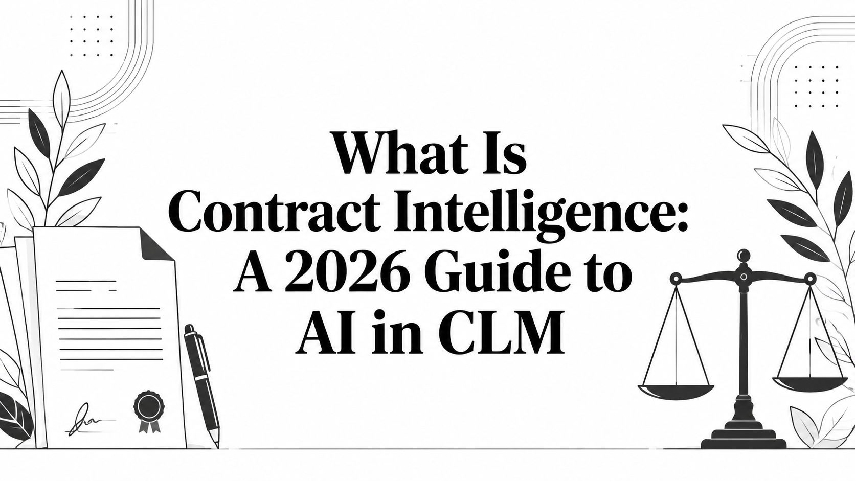What Is Contract Intelligence: A 2026 Guide to AI in CLM