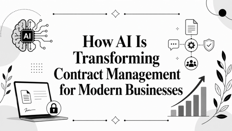 How AI Is Transforming Contract Management for Modern Businesses