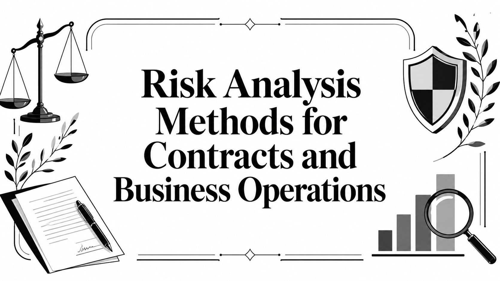 Risk Analysis Methods for Contracts and Business Operations