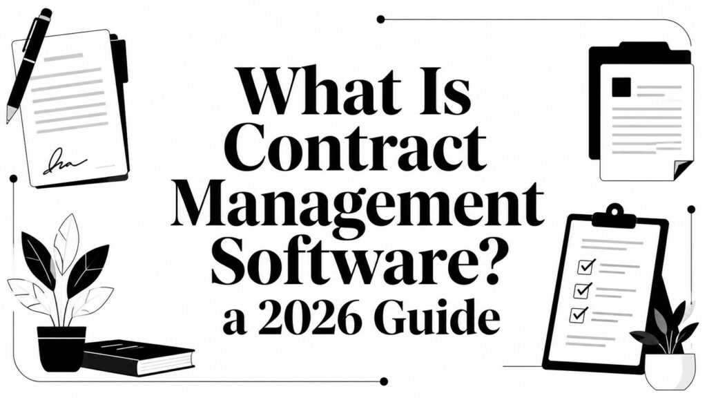 What Is Contract Management Software? a 2026 Guide