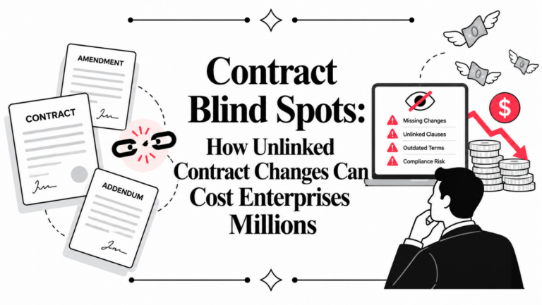 Contract Blind Spots: How Unlinked Contract Changes Can Cost Enterprises Millions