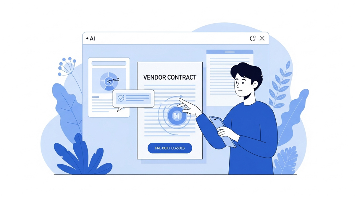 Vendor Contract Automation Made Easy with Pre-Built Clauses